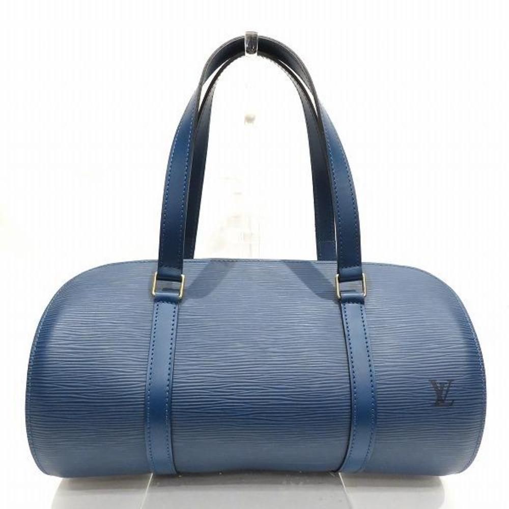Louis Vuitton Epi Soufflot Bag Handbag Toledo Blue